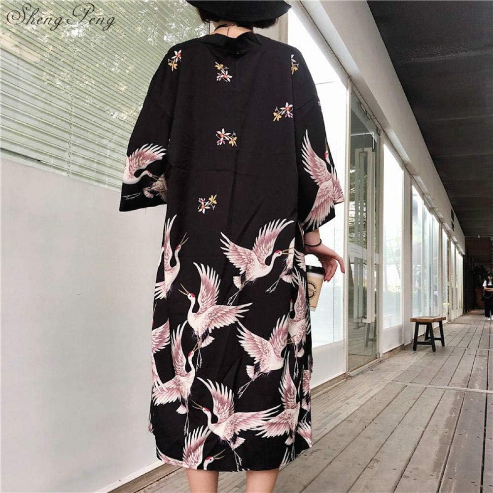 Women Japanese Kimono Coat 4XL S4662223 Women Japanese Kimono Coat 4XL S4662223