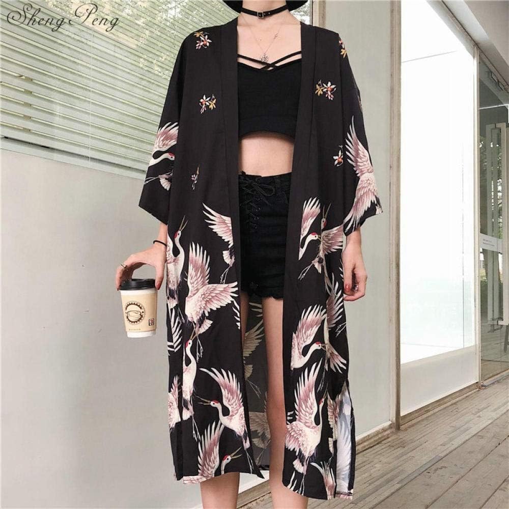 Women Japanese Kimono Coat 4XL S4662223 Women Japanese Kimono Coat 4XL S4662223