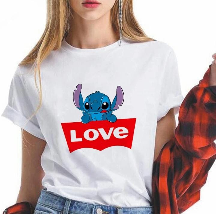 Stitch Love Ohana Womens Tee shirt S4528980