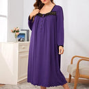 Women Long Sleeve Square Collar Sleepwear 2XL 7420503294 - TUZZUT Qatar Online Shopping