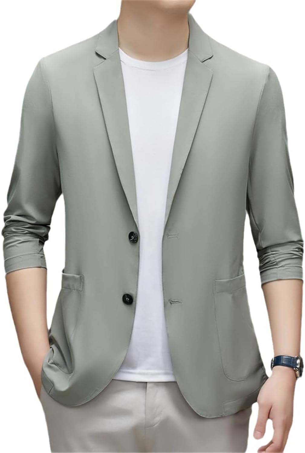Korean Fashion Business Leisure Jacket TS324 Korean Fashion Business Leisure Jacket TS324