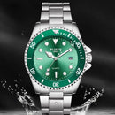 WLISTH Men's Watch Fashion Business Trend Luminous Steel Band Quartz Men Watches S6565396 - TUZZUT Qatar Online Shopping