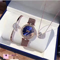 Swan Ladies Watch Set 5 Pcs with Beautiful Box W3126750