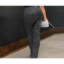 Rhinestone Pant Women Clothing Streetwear L S4968267 - TUZZUT Qatar Online Shopping