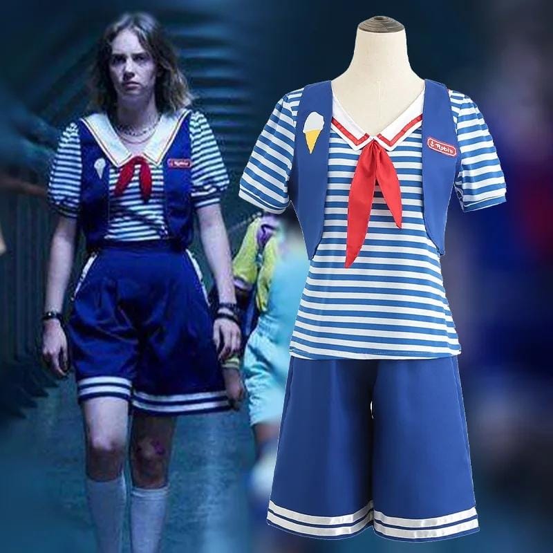 Robin and Steve Harrington Adult Cosplay Costume M S2142619 Robin and Steve Harrington Adult Cosplay Costume M S2142619