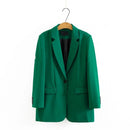 Casual Women's Clothing Fashion One-button Blazer Suits Office M 60145 - TUZZUT Qatar Online Shopping