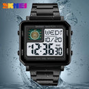 SKMEI Man Watch Full Steel Digital Sport Watch S2960962 - TUZZUT Qatar Online Shopping