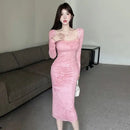 Women Floral Print Bandage Dress L 58859, 67369 - TUZZUT Qatar Online Shopping