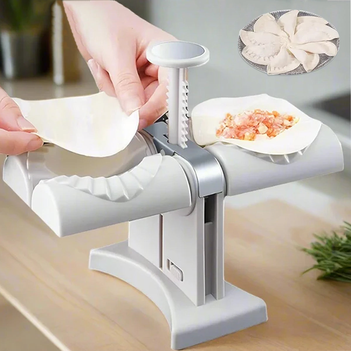 Automatic Double Head Dumpling Maker Automatic Double Head Dumpling Maker