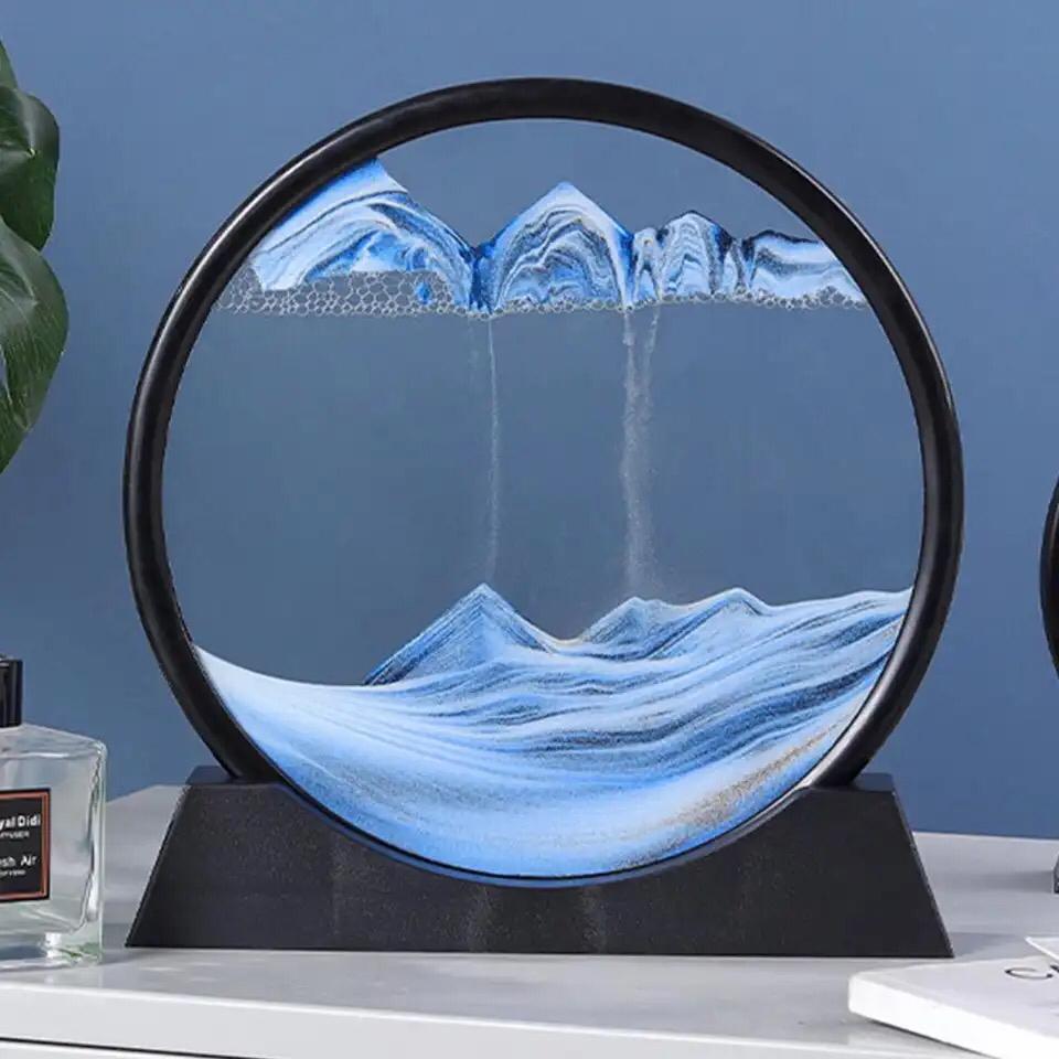 3D Moving Sand Art Picture 5/7inch Hourglass 000583000 3D Moving Sand Art Picture 5/7inch Hourglass 000583000
