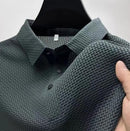 Summer New Men's Short Sleeve T-shirt Cool and Breathable POLO Shirt S013217- de288 - TUZZUT Qatar Online Shopping