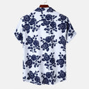 Men's Casual Short Sleeve Summer 3D Printed Shirt X5036317 - TUZZUT Qatar Online Shopping