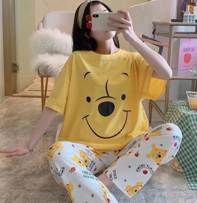 Disney Cartoon Pajamas for Ladies M X4623310