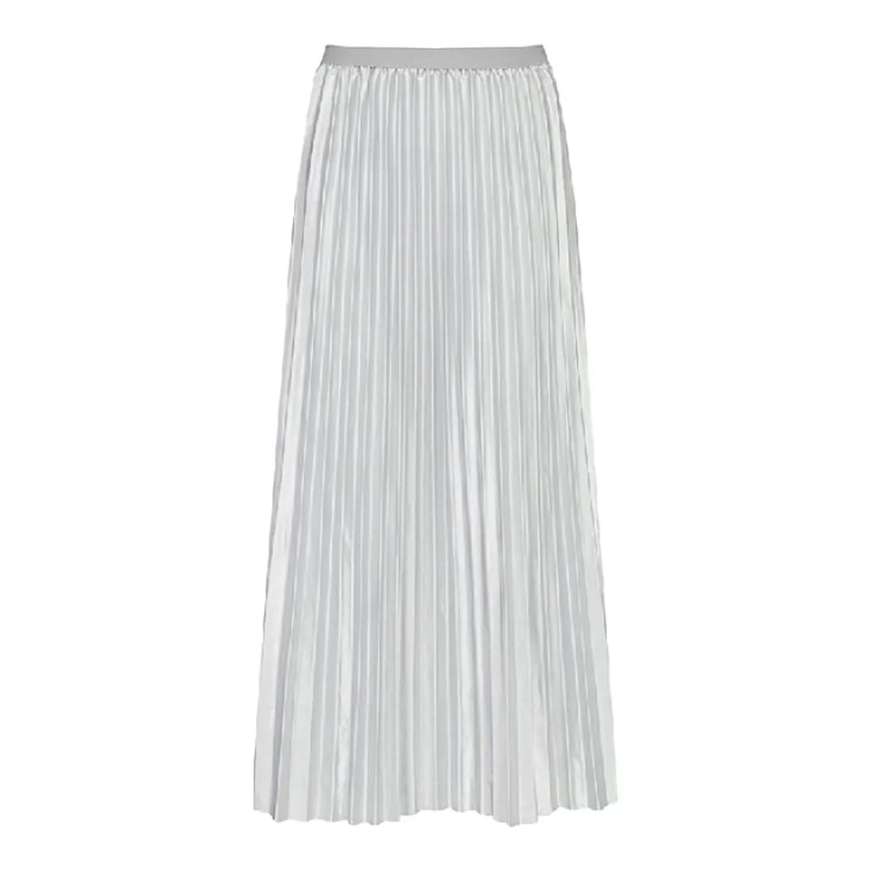 Elegant Solid Pleated Women Mi-Long Skirts L 59052 Elegant Solid Pleated Women Mi-Long Skirts L 59052
