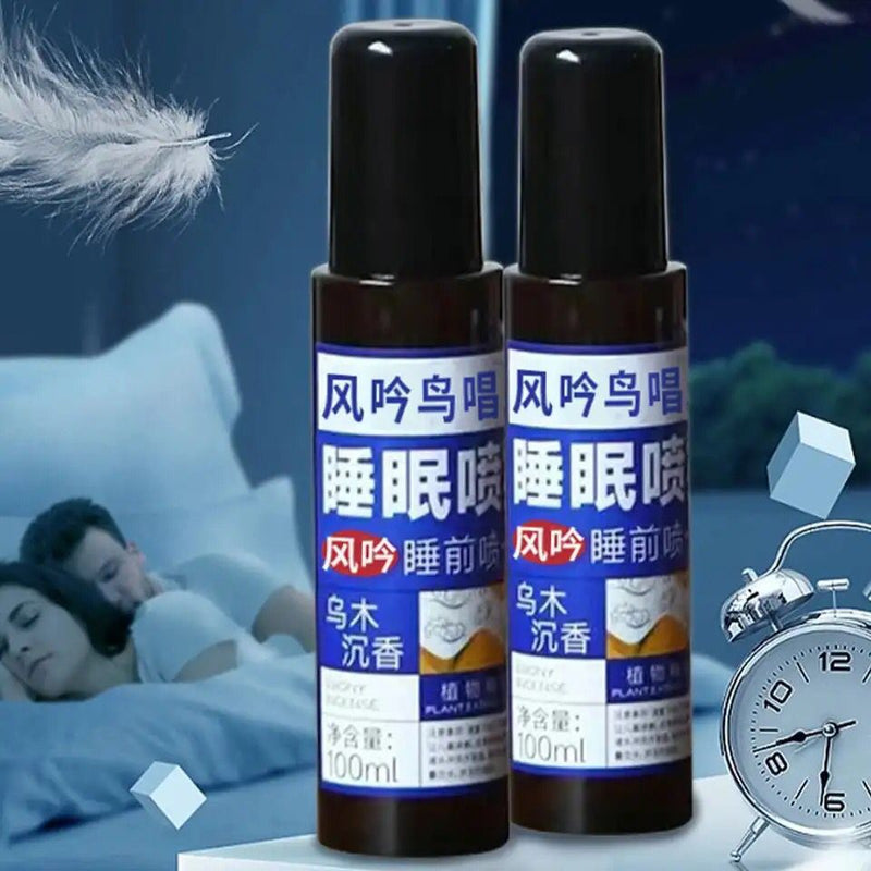 Ebony Agarwood Sleep SprayOud Agarwood Essential Oil Fall Asleep Fast For Sleep