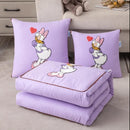 Character Embroidered 2 in 1 Travel Blanket Folding Pillow - TUZZUT Qatar Online Shopping