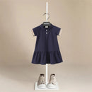 Girls Cotton Striped Dress 1-2Y S3663777 - TUZZUT Qatar Online Shopping