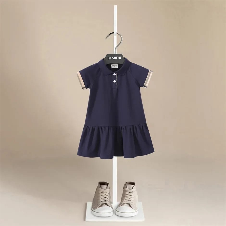 Girls Cotton Striped Dress 1-2Y S3663777 Girls Cotton Striped Dress 1-2Y S3663777