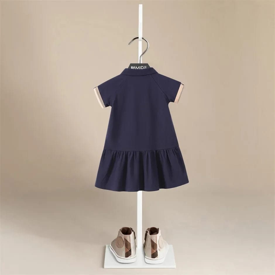 Girls Cotton Striped Dress 1-2Y S3663777 Girls Cotton Striped Dress 1-2Y S3663777
