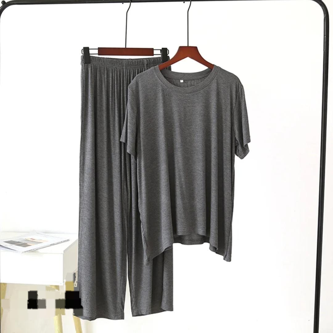 Plus Size Women's Modal Pajama Set 5XL 37541 Plus Size Women's Modal Pajama Set 5XL 37541