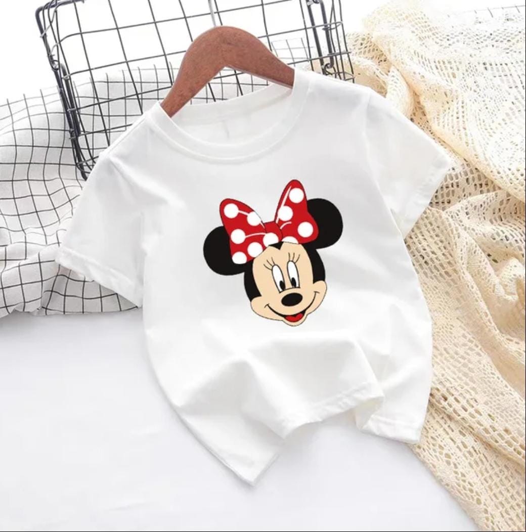 Kawaii Minnie T-Shirt And Shorts for Kids 2-3Y S4399781 Kawaii Minnie T-Shirt And Shorts for Kids 2-3Y S4399781