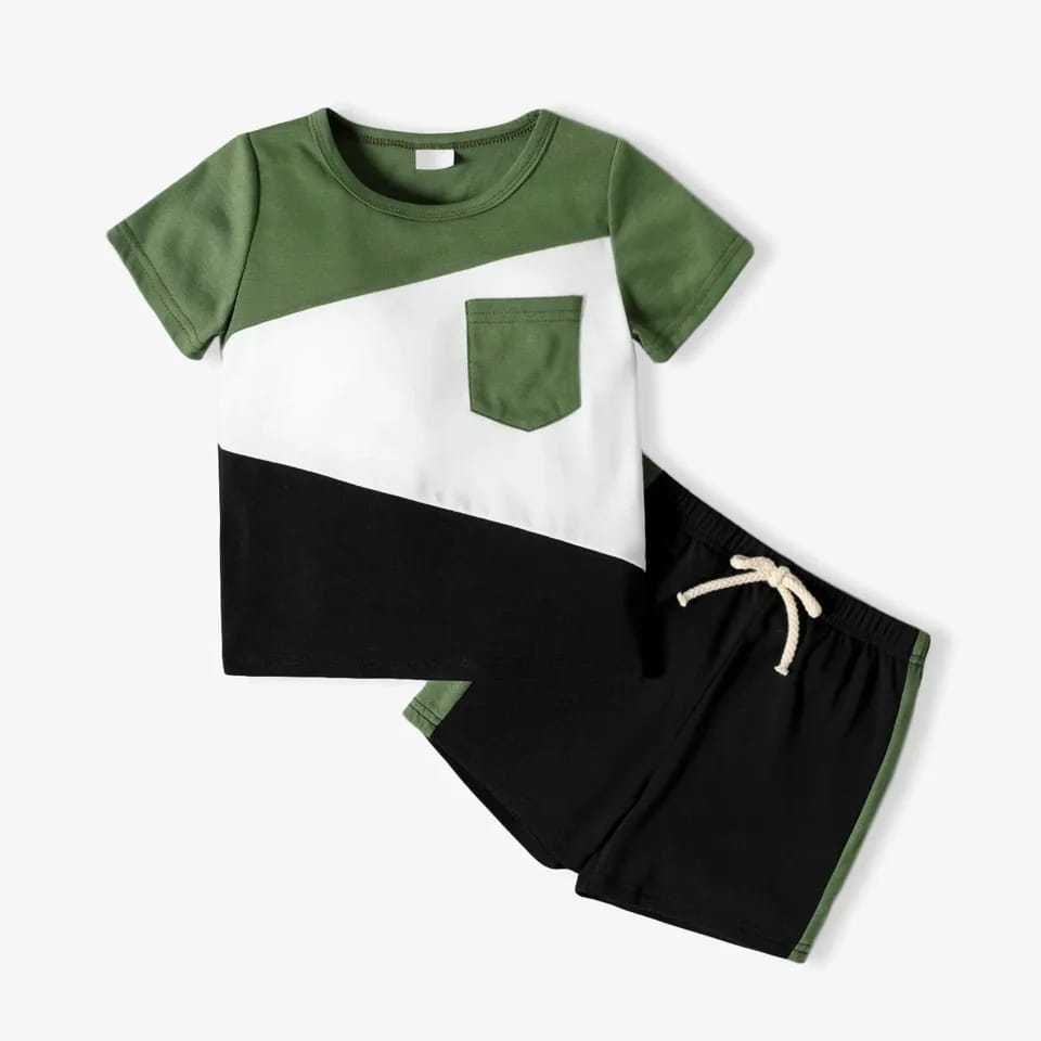 Toddler's Elasticized Shorts Set 5-6Y 20337023 Toddler's Elasticized Shorts Set 5-6Y 20337023
