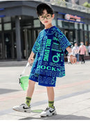 Summer Children Boys Clothes Set 11-12Y S4442424 - TUZZUT Qatar Online Shopping