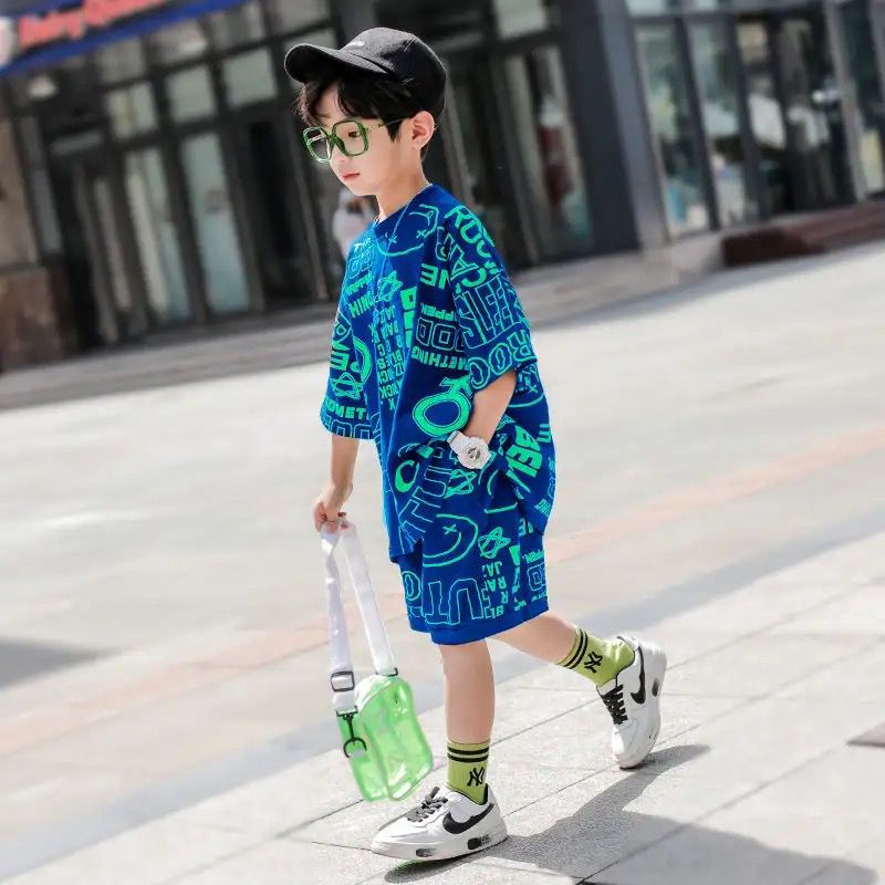 Summer Children Boys Clothes Set 11-12Y S4442424 Summer Children Boys Clothes Set 11-12Y S4442424
