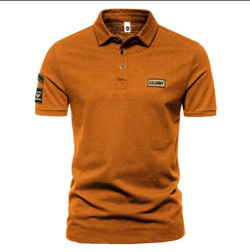 Men's Embroidered Polo Shirt Short Sleeve 3XL X2986417 Men's Embroidered Polo Shirt Short Sleeve 3XL X2986417