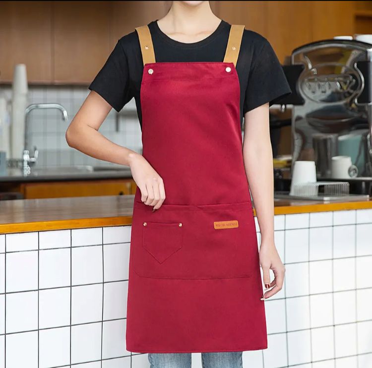 New Fashion Kitchen Aprons for Woman Men Chef Work