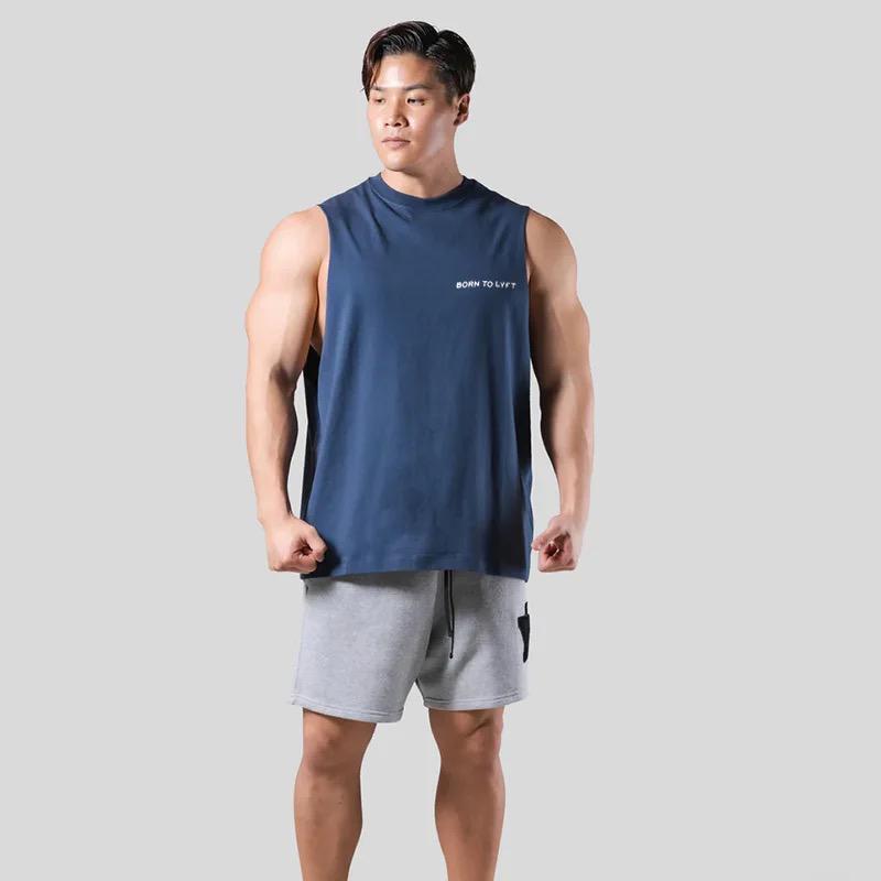 Fitness Men's Vest Summer Thin Loose Sports Vest L S4598821
