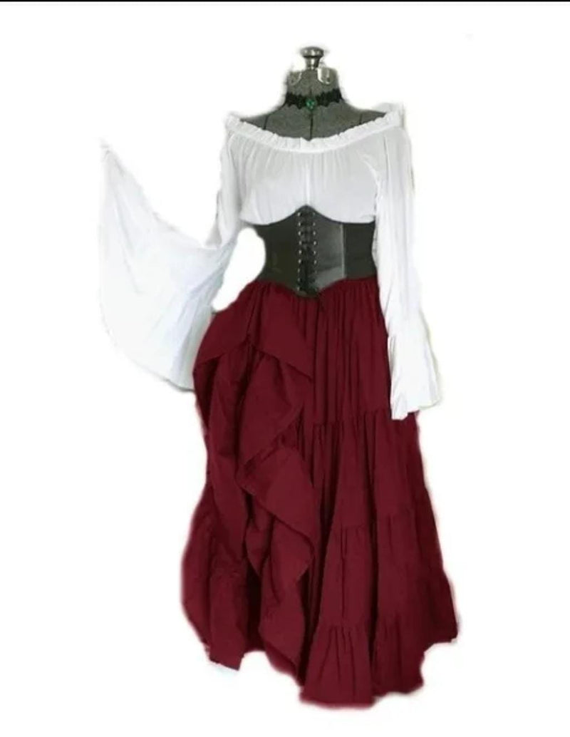 Cosplay Victorian Gothic Queen Evening Dress XL 003849035