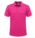 Men's Lapel Short Sleeve Polo Shirt 2068