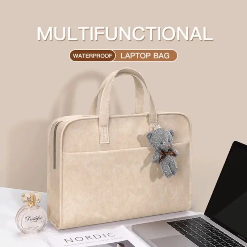 Laptop Bag Shock Absorption Thickened Handbag  S4834615