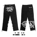 Black Cargo Pants For Men And Women XL S4966768 - TUZZUT Qatar Online Shopping