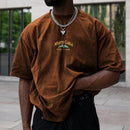 Men's Vintage Oversized T-shirt M S5044967 - TUZZUT Qatar Online Shopping