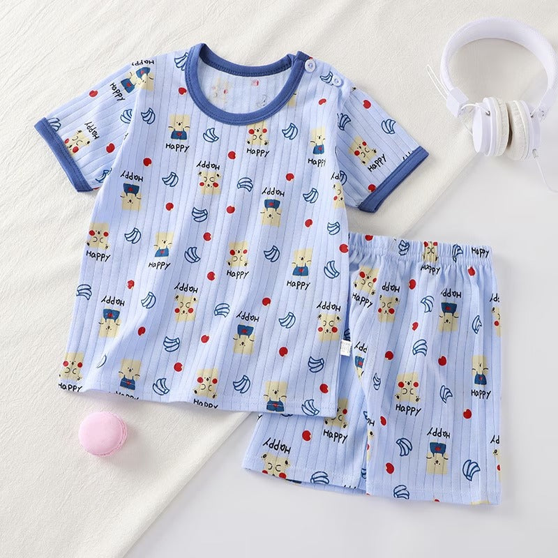 2 Pcs Boys/Girls Pajama Sets 3-6 446454 2 Pcs Boys/Girls Pajama Sets 3-6 446454