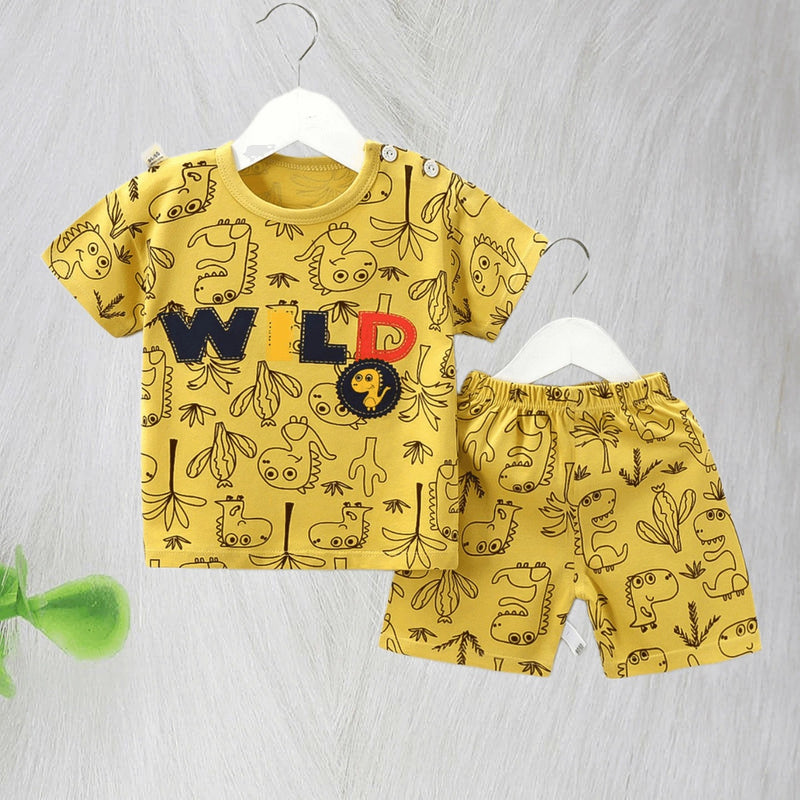 2 Pcs Boys Pants Suit 6-12M 509624