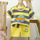 2 Pcs Boys Pajama Sets 6-12M 436280 - TUZZUT Qatar Online Shopping