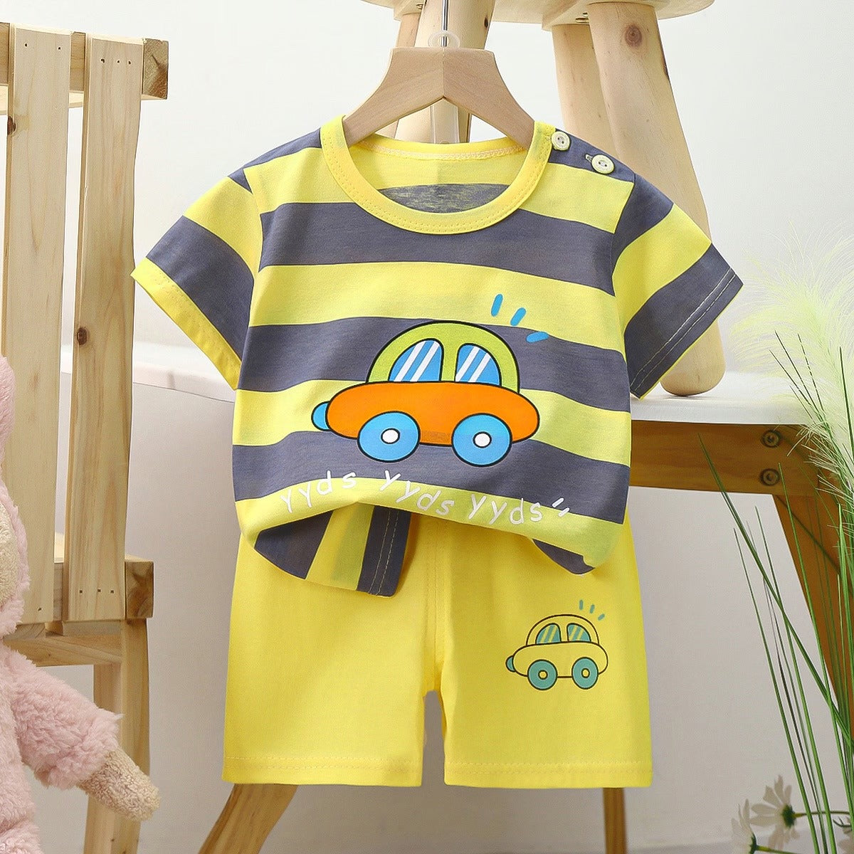 2 Pcs Boys Pajama Sets 6-12M 436280 2 Pcs Boys Pajama Sets 6-12M 436280
