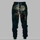 Fashion Men Women 3d Wolf Print Long Pants S X354441 - TUZZUT Qatar Online Shopping