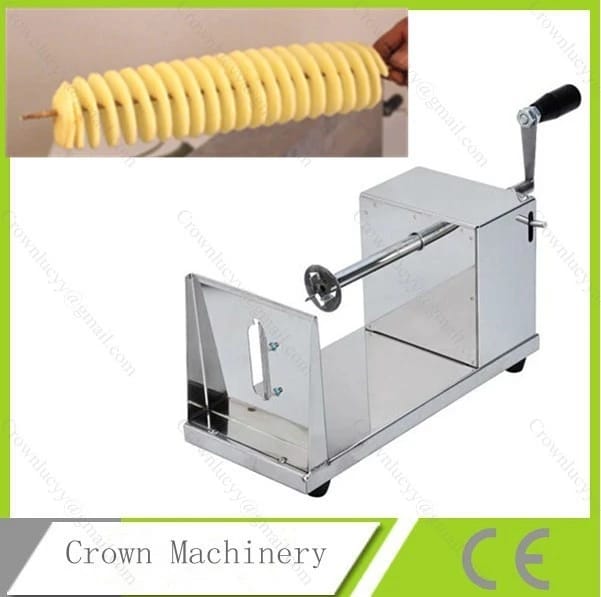 Manual Stainless Steel Spiral Potato Chips Twister Slicer