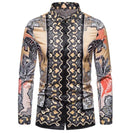 Business Casual Plaid Shirt Mens 3XL S5060420 - TUZZUT Qatar Online Shopping