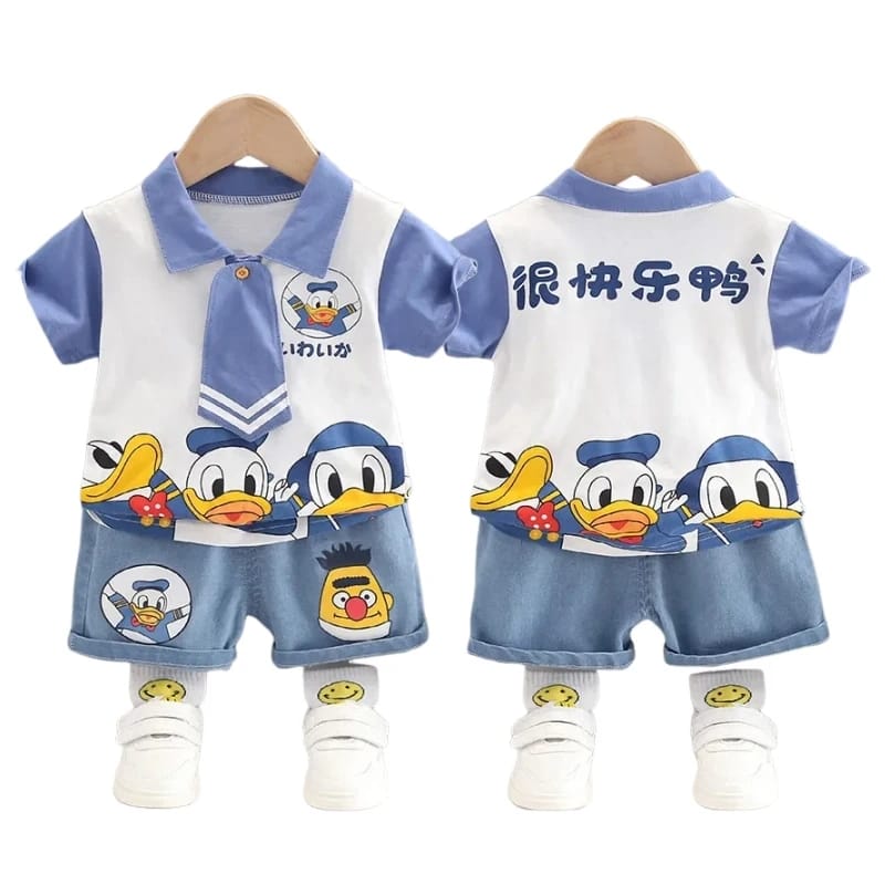 Summer Toddler Boys Denim Shorts Set 12-18M S4490180 Summer Toddler Boys Denim Shorts Set 12-18M S4490180