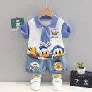 Summer Toddler Boys Denim Shorts Set 12-18M S4490180 - TUZZUT Qatar Online Shopping