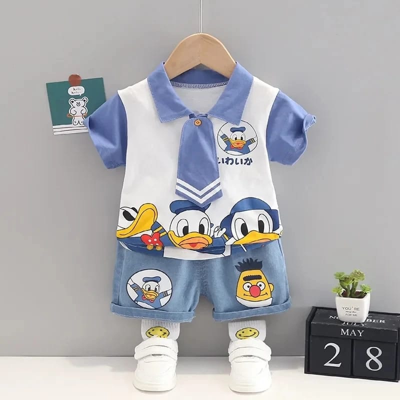 Summer Toddler Boys Denim Shorts Set 12-18M S4490180 Summer Toddler Boys Denim Shorts Set 12-18M S4490180