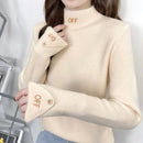 Women's Fashion Full Sleeve High Neck T-Shirt S4774348 - TUZZUT Qatar Online Shopping