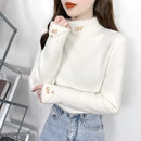 Women's Fashion Full Sleeve High Neck T-Shirt S4774348 - TUZZUT Qatar Online Shopping