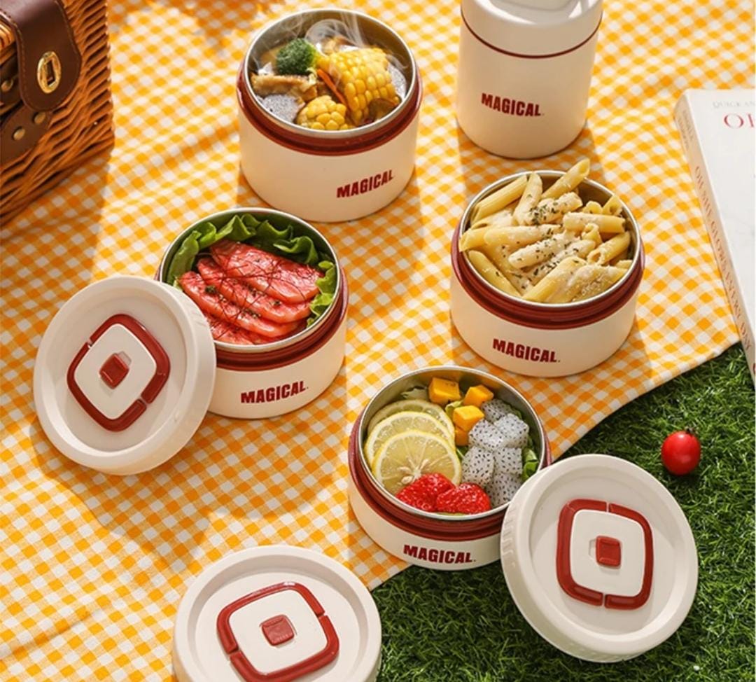 Multi-Layer Stainless Steel Insulated Lunch Box Multi-Layer Stainless Steel Insulated Lunch Box