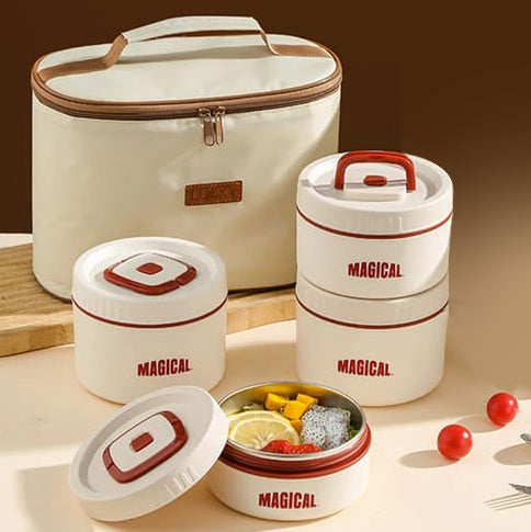 Multi-Layer Stainless Steel Insulated Lunch Box Multi-Layer Stainless Steel Insulated Lunch Box